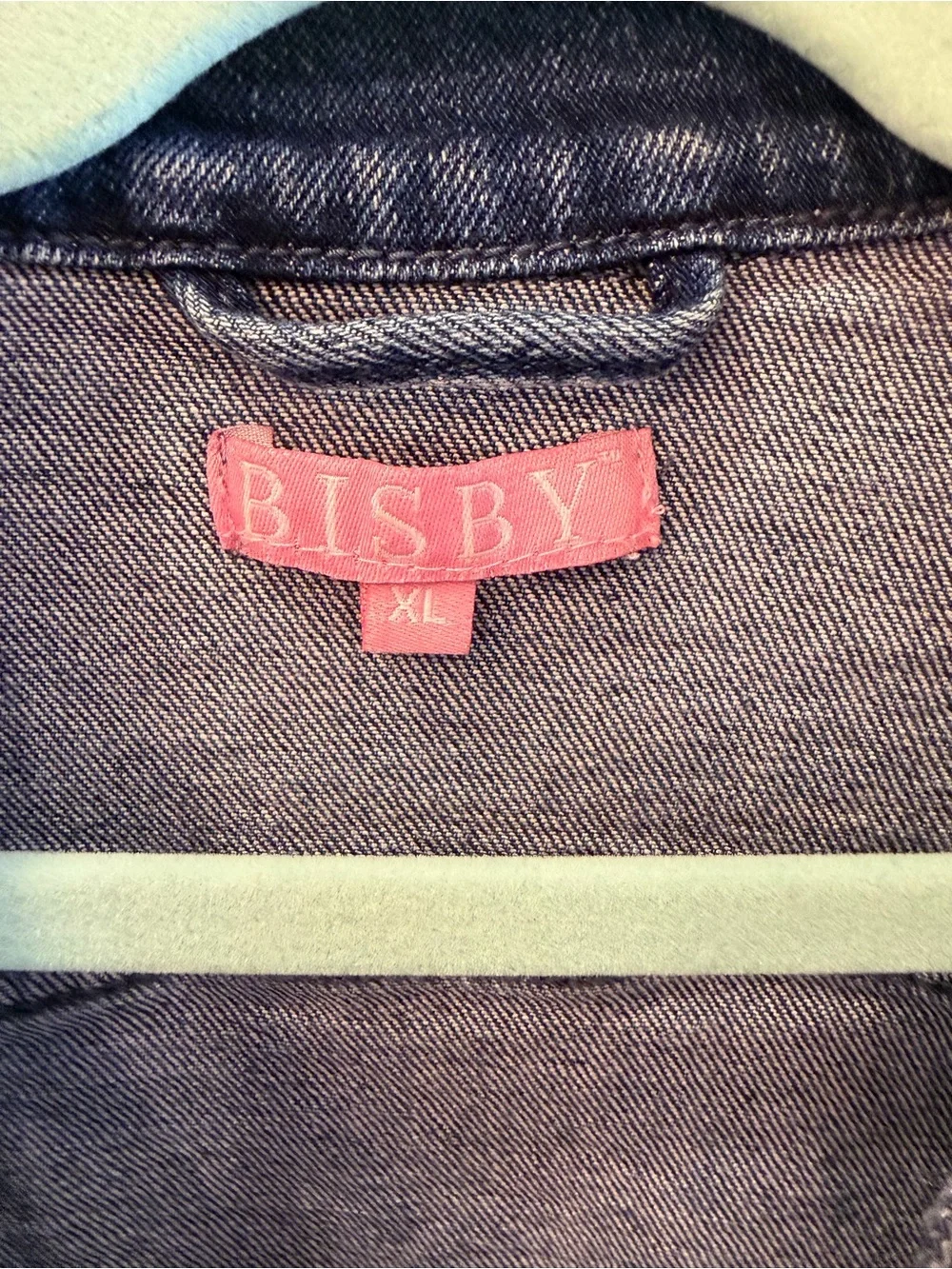 BISBY Girls' Blue Denim Jean Jacket